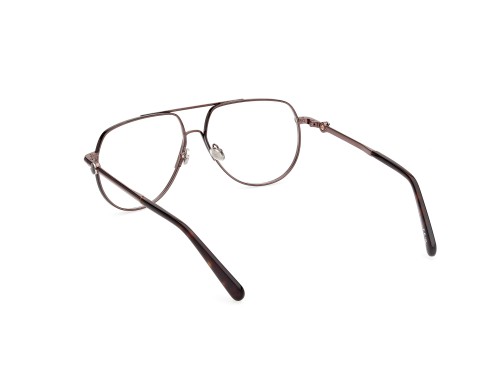Moncler ML5202 - 036 - 56 Brillenfassungen Braun Pilot (Aviator)