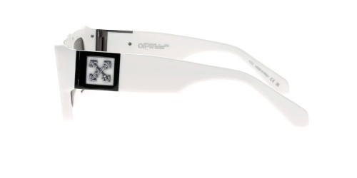 Off-White OERI049 LEONARDO - 0107 - 51 Sonnenbrillen Weiß Eckig