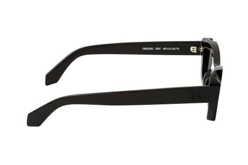 Off-White OERI092 VENEZIA - 1007 - 49 Sonnenbrillen Schwarz Cat Eye