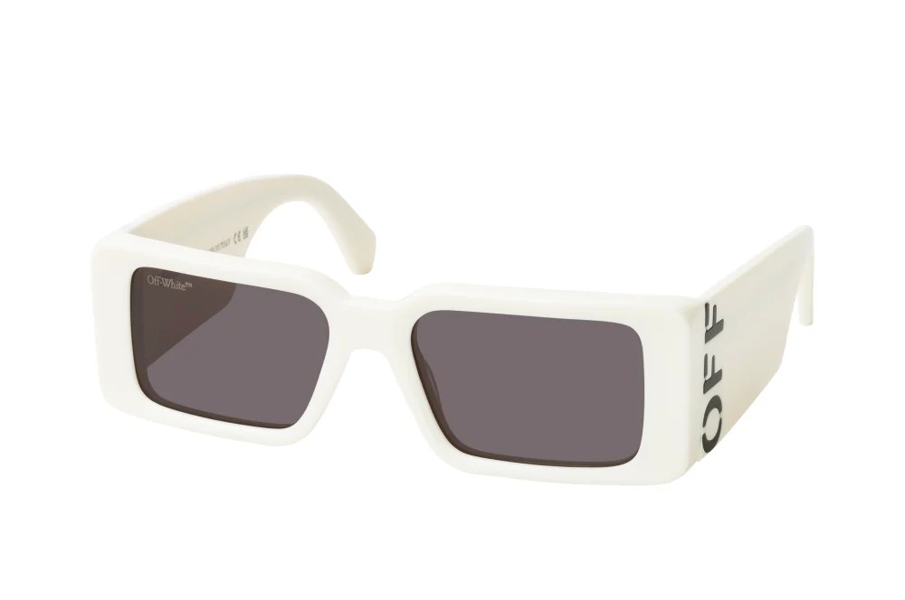 Off-White OERI097 MILANO - 0107 - 54 Sonnenbrillen Weiß Eckig