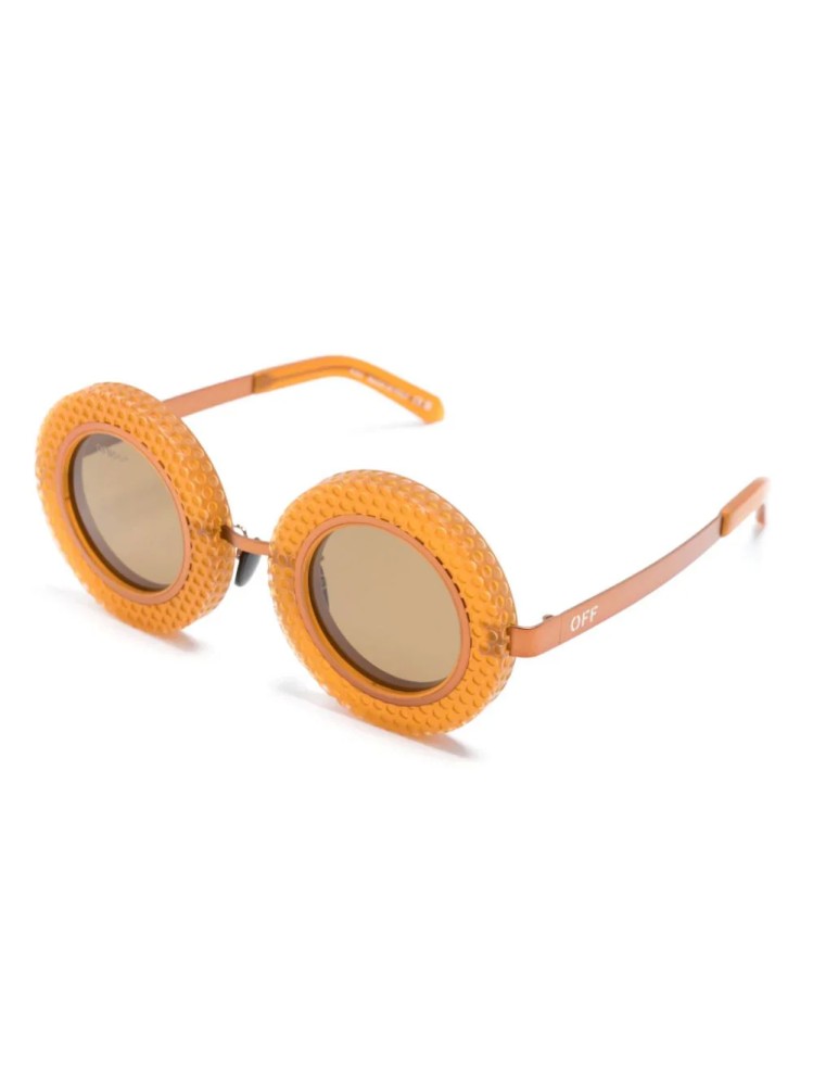 Off-White OERI100 CHICAGO - 2764 - 41 Sonnenbrillen Braun Rund