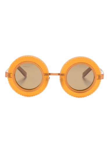 Off-White OERI100 CHICAGO - 2764 - 41 Sonnenbrillen Braun Rund