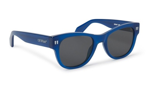 Off-White OERI107 MOAB - 4507 - 52 Sonnenbrillen Blau Kissenform (Abgerundet)