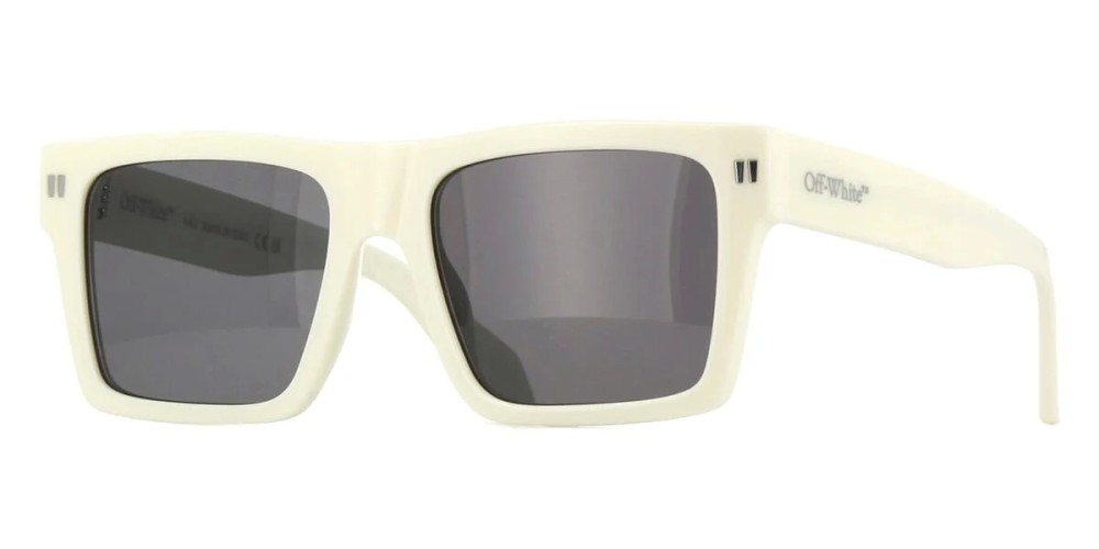 Off-White OERI109 LAWTON - 0107 - 54 Sonnenbrillen Weiß Eckig