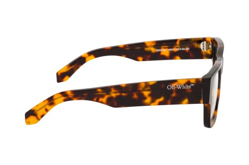 Off-White OERJ040 - 6000 - 52 Brillenfassungen Havanna Eckig