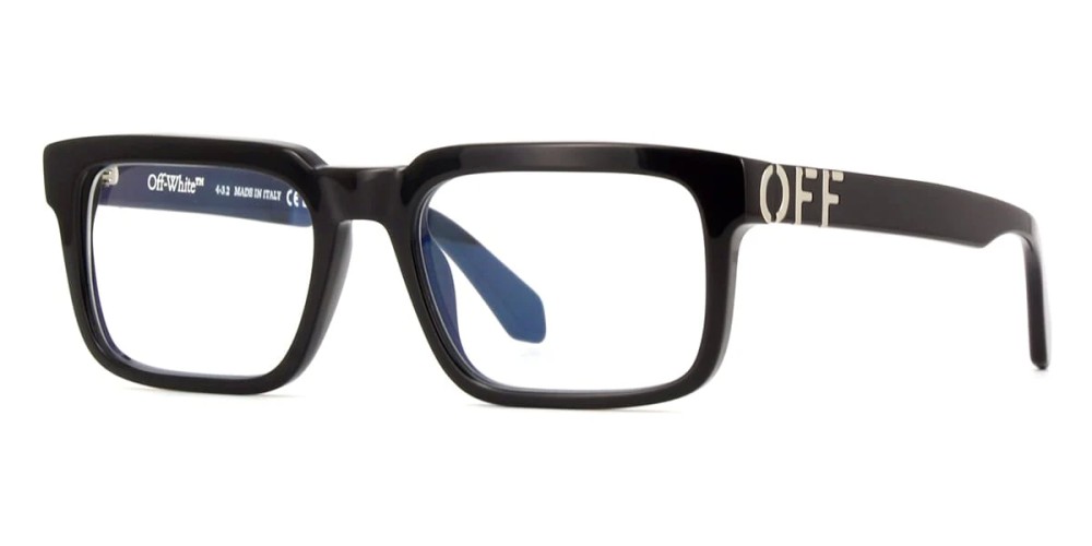 Off-White OERJ047 - 1000 - 53 Brillenfassungen Schwarz Eckig
