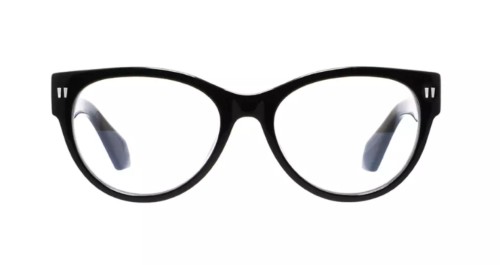 Off-White OERJ057 - 1000 - 55 Brillenfassungen Schwarz Kissenform (Abgerundet)