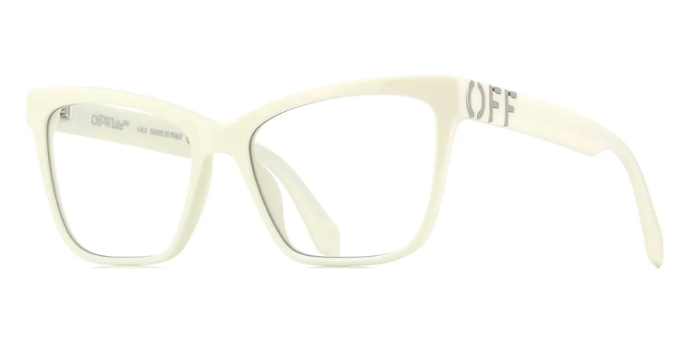 Off-White OERJ067 - 0100 - 55 Brillenfassungen Weiß Cat Eye