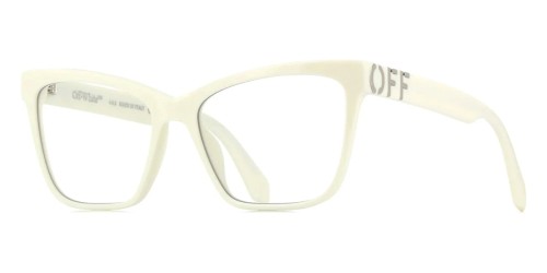Off-White OERJ067 - 0100 - 55 Brillenfassungen Weiß Cat Eye
