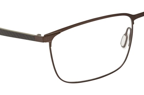 Porsche Design P8753 - D - 57 Brillenfassungen Braun Eckig