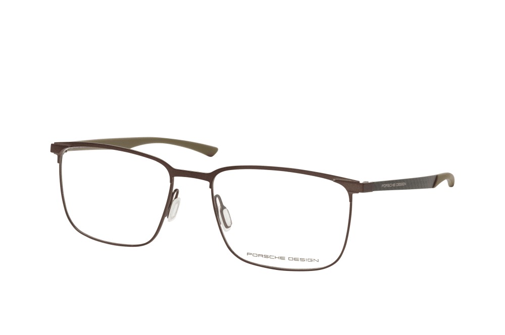 Porsche Design P8753 - D - 57 Brillenfassungen Braun Eckig