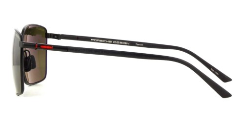 Porsche Design P8973 - A - 58 Sonnenbrillen Schwarz Eckig