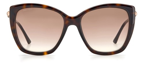 Jimmy Choo ROSE/S - 086HA - 55 Sonnenbrillen Havana Cat Eye