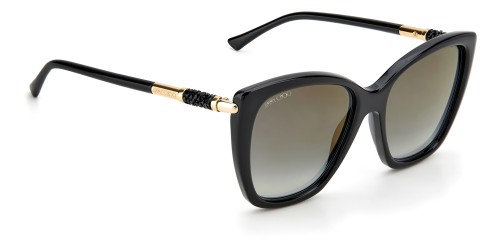 Jimmy Choo ROSE/S - 807FQ - 55 Sonnenbrillen Schwarz Cat Eye