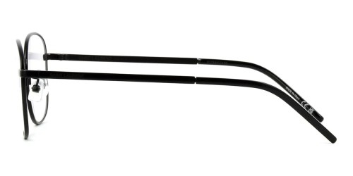 Saint Laurent SL682/F - 002 - 53 Brillenfassungen Schwarz Kissenform (Abgerundet)