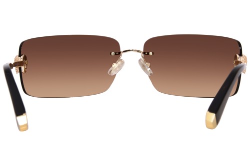Philipp Plein SPP027S IRRESISTIBLE CANNES - 300Y Sonnenbrillen Gold Eckig