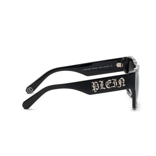 Philipp Plein SPP042W ICON - 0700 - 54 Sonnenbrillen Schwarz Eckig
