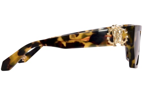 Roberto Cavalli SRC016 - 0AGG - 55 Sonnenbrillen Havanna Cat Eye