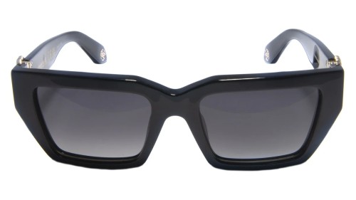 Roberto Cavalli SRC016 - 0700 - 55 Sonnenbrillen Schwarz Cat Eye