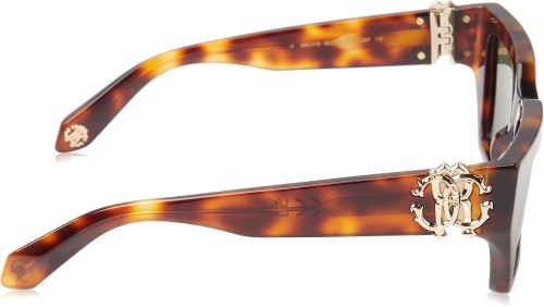 Roberto Cavalli SRC016 - 02BP - 55 Sonnenbrillen Havanna Cat Eye