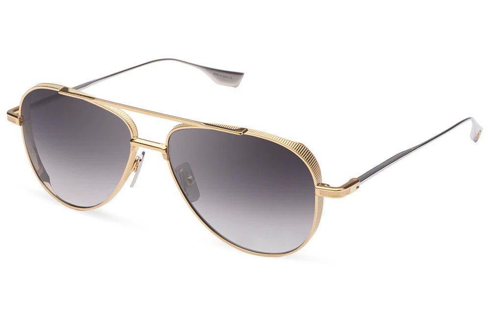 Dita SUBSYSTEM DTS141-A - 01 - 58 Sonnenbrillen Gold Pilot (Aviator)