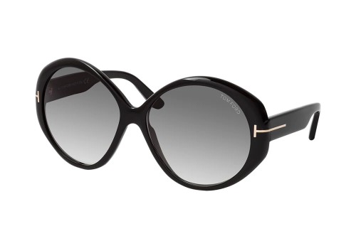 Tom Ford FT0848 TERRA - 01B - 63 Sonnenbrillen Schwarz Oval