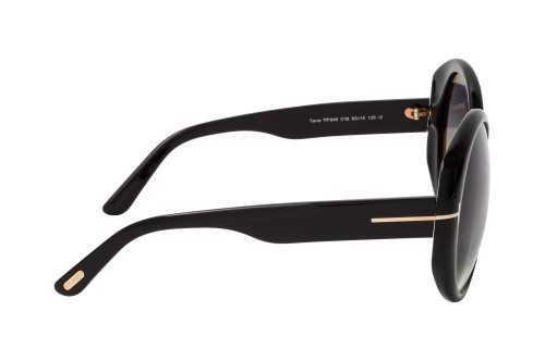 Tom Ford FT0848 TERRA - 01B - 63 Sonnenbrillen Schwarz Oval