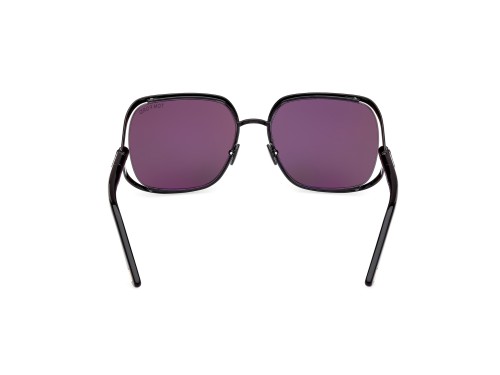 Tom Ford FT1092 GOLDIE - 01A - 60 Sonnenbrillen Schwarz Kissenform (Abgerundet)