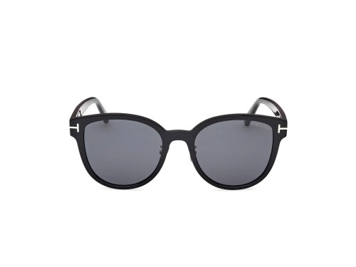 Tom Ford FT1137-K ECO - 01A - 55 Sonnenbrillen Schwarz Kissenform (Abgerundet)