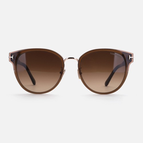Tom Ford FT1138-K - 45F - 55 Sonnenbrillen Braun Kissenform (Abgerundet)