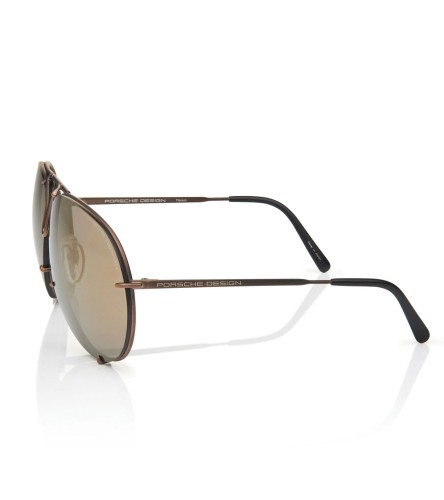 Porsche Design P8478 - E - 60 Sonnenbrillen Braun Pilot (Aviator)