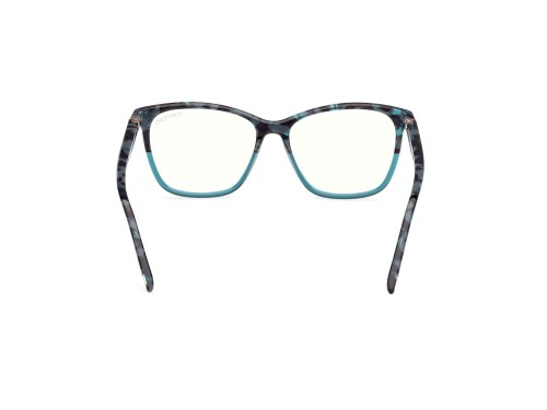Tom Ford TF5989-F-B - 055 - 55 - MIT BLAU-VIOLETTEM LICHTFILTER-GLÄSERN Brillenfassungen Eckig