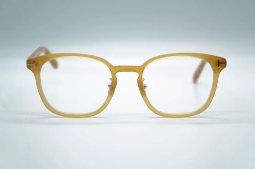 Tom Ford TF5997-K-B ECO - 047 - 51 - MIT BLAU-VIOLETTEM LICHTFILTER-GLÄSERN Brillenfassungen Braun Kissenform (Abgerundet)