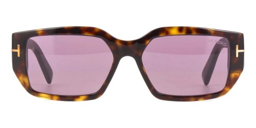 Tom Ford FT0989 ECO SILVANO-02 - 52Y - 56 Sonnenbrillen Havanna Eckig