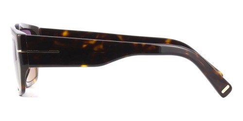 Tom Ford FT0989 ECO SILVANO-02 - 52Y - 56 Sonnenbrillen Havanna Eckig