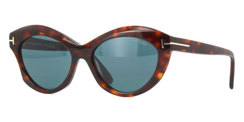 Tom Ford FT1111 TONI - 54V - 55 Sonnenbrillen Havanna Cat Eye