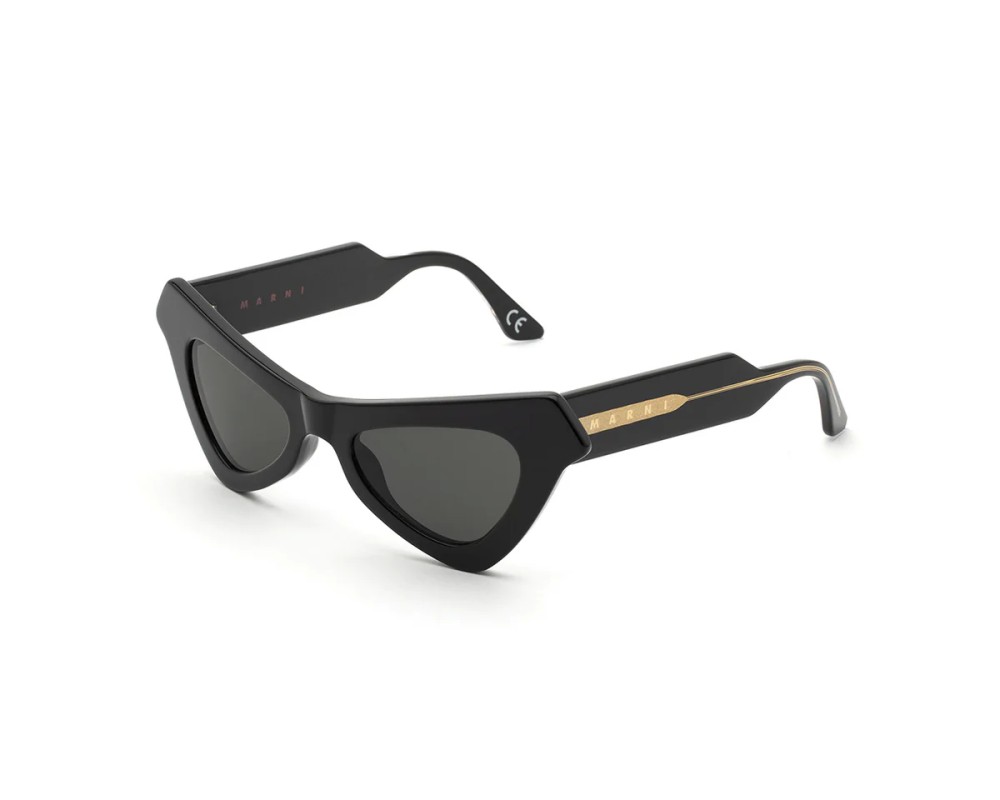 Marni TQQ Fairy Pools - 50 Sonnenbrillen Schwarz Cat Eye