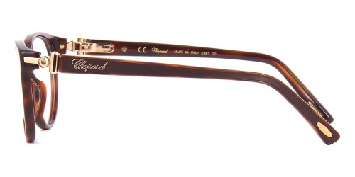 Chopard VCH268S - 09XK - 53 Brillenfassungen Braun Kissenform (Abgerundet)