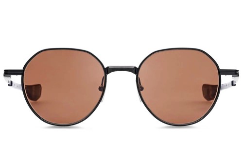 Dita VERS-ONE DTS150-A - 03 - 50 Sonnenbrillen Schwarz Rund