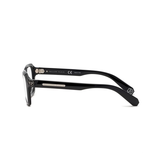 Philipp Plein VPP083 BRAVE SHADE - 0700 - 52 Brillenfassungen Schwarz Eckig