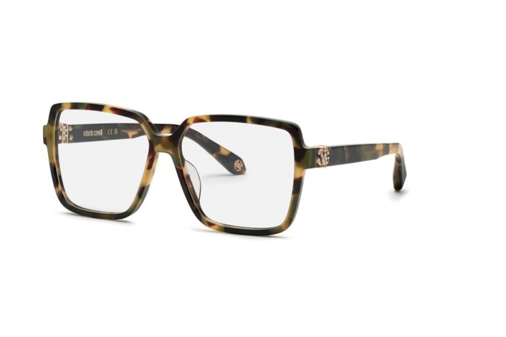 Roberto Cavalli VRC050 - 0AGG - 55 Brillenfassungen Havanna Eckig
