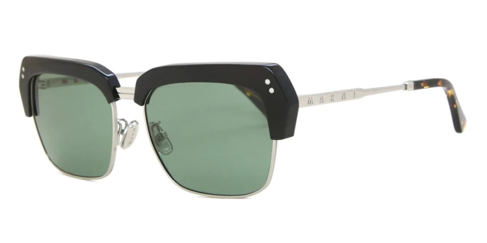 Marni Z2L Three Gorges Green - 55 Sonnenbrillen Eckig