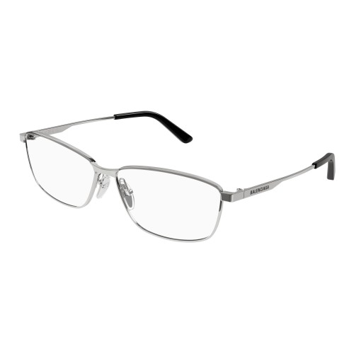 Balenciaga BB0281O - 003 - 60 Brillenfassungen Silber Eckig