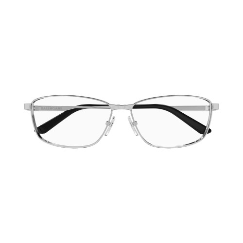 Balenciaga BB0281O - 003 - 60 Brillenfassungen Silber Eckig