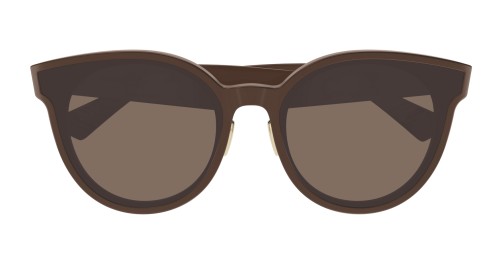 Bottega Veneta BV0304SK - 005 - 66 Sonnenbrillen Braun Kissenform (Abgerundet)