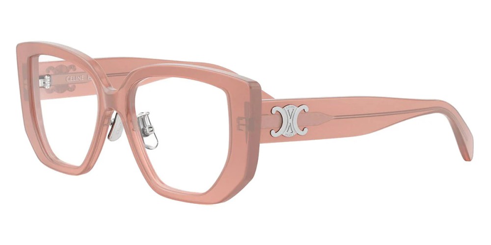 Celine CL50146F - 074 - 53 Brillenfassungen Rosa Eckig