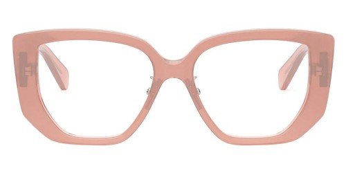 Celine CL50146F - 074 - 53 Brillenfassungen Rosa Eckig
