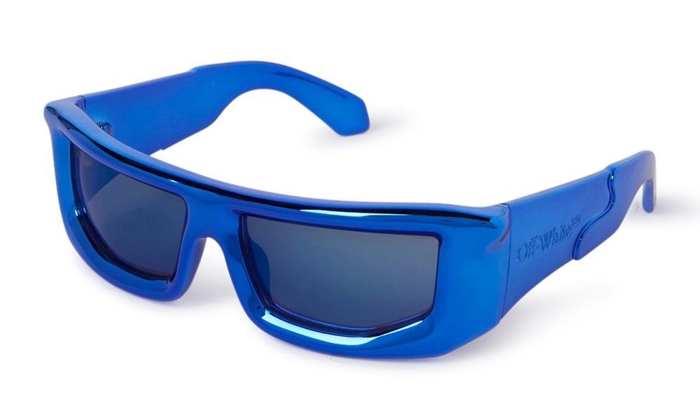 Off-White OERI074 VOLCANITE - 4545 - 58 Sonnenbrillen Blau Eckig