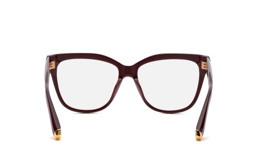 Philipp Plein VPP051 FLYING BUTTERFLY - 0G96 - 55 Brillenfassungen Burgunder Kissenform (Abgerundet)