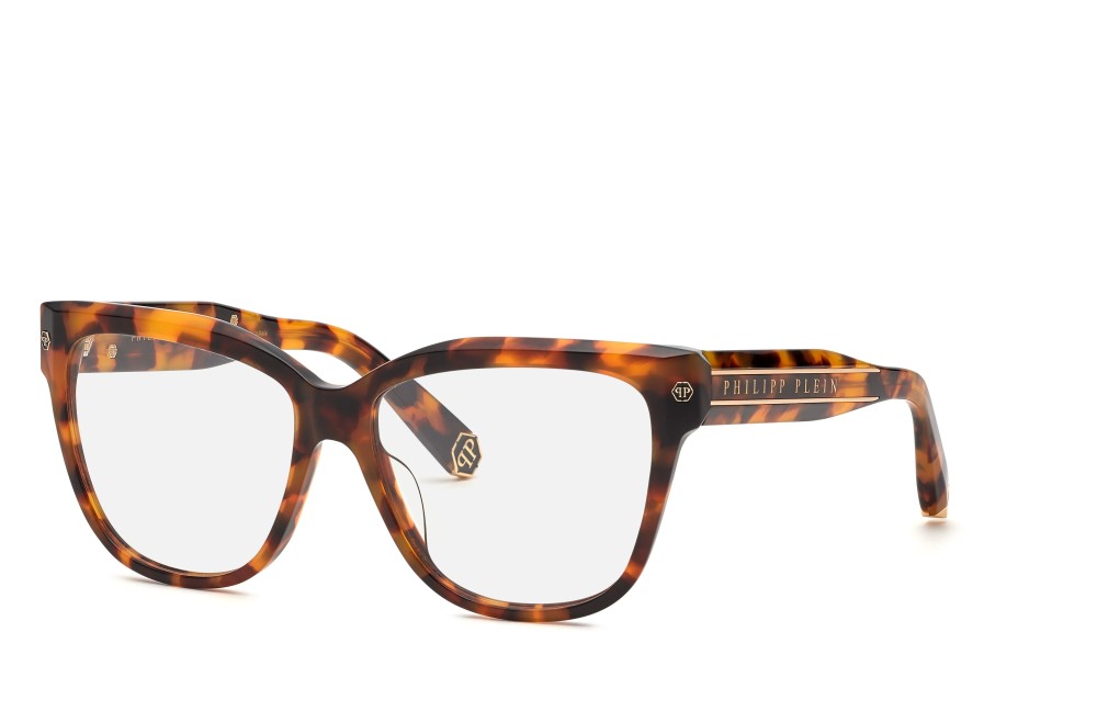 Philipp Plein VPP051 FLYING BUTTERFLY - 0728 - 55 Brillenfassungen Havanna Cat Eye